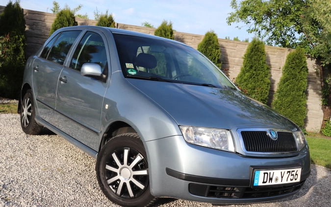 Skoda Fabia cena 4990 przebieg: 155320, rok produkcji 2003 z Poznań małe 436